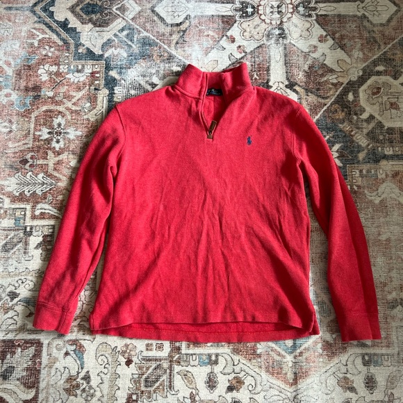 SOLD Men’s Polo Ralph Lauren Quarter Zip - Picture 1 of 6